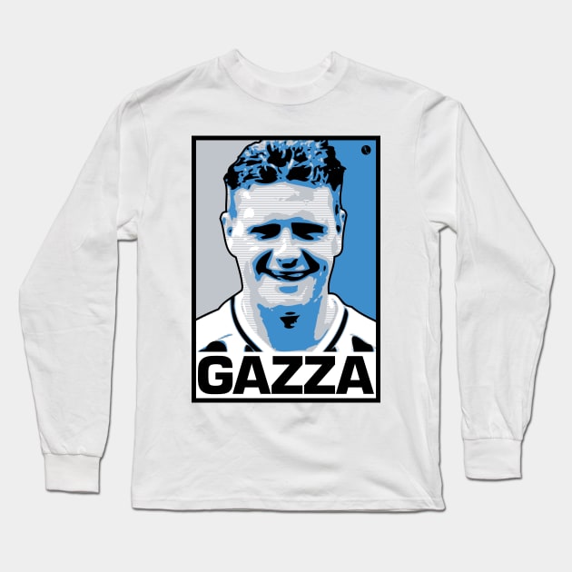Gazza Long Sleeve T-Shirt by DAFTFISH